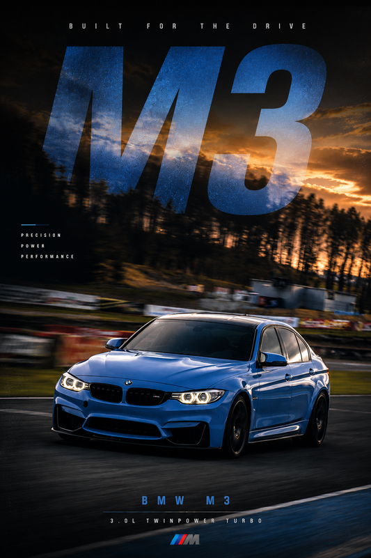 Custom Car Poster / Canvas – Your Car, Your Design